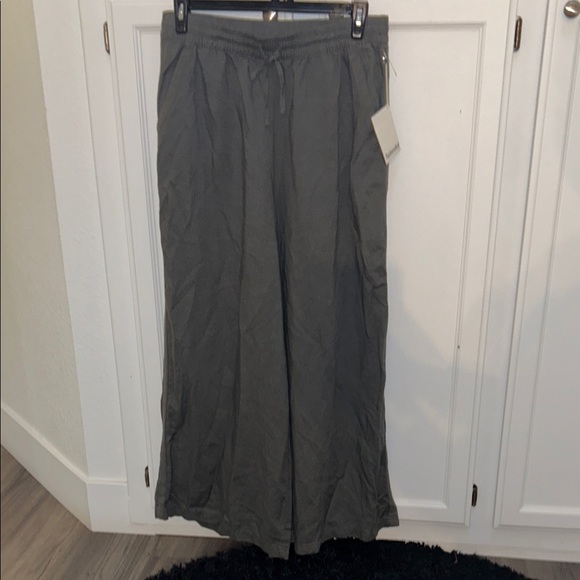 Splendid Women’s wide leg green gray Joggers | XL - Picture 8 of 14